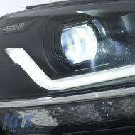 Fényszórókészlet VW Golf VII (7.5) 17-19 DRL Full LED Halogén verzióhoz Fekete LEDHL109-BK OsramLedriving-image-6292518