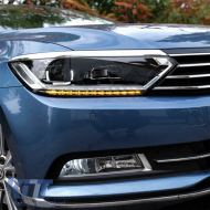 Fényszórókészlet VW Passat B8 15+ DRL LED Matrix & LED dinamikus irányjelző R-Line Look Full LED motorral-image-6290052