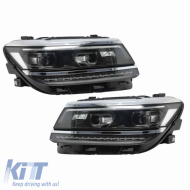 Fényszórókészlet VW Tiguan II mk2 16+ DRL LED Matrix & LED dinamikus irányjelző R-Line Look H7/H7 motorral-image-6290008