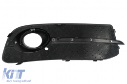 Feu brouillard Couvertures pour Audi Q5 SUV 8R Facelift 12-16 RSLook Noir Chrome-image-6068089
