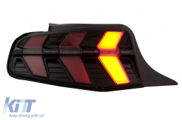 Feux arrière à LED pour Ford Mustang V Pre-Facelift 2010-2012 Fumée Dynamique-image-6107286