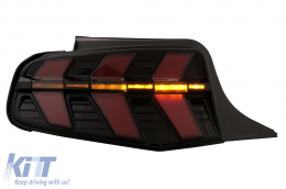 Feux arrière à LED pour Ford Mustang V Pre-Facelift 2010-2012 Fumée Dynamique-image-6107290