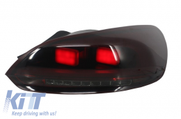 Feux arrière à LED pour VW Scirocco III 2008-04.2014 Fumée rouge Clignotants-image-55799