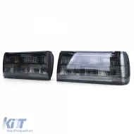 Feux arrière en verre clair avec fumée noire adaptés pour BMW Série 3 E30 facelift-image-6195206