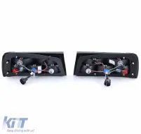 Feux arrière en verre clair avec fumée noire adaptés pour BMW Série 3 E30 facelift-image-6195209