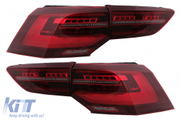 Feux arrière Full LED pour VW Golf VIII Hatchback Mk8 MQB 20+ feux dynamiques-image-6102024