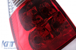 Feux arrière Halogènes pour BMW X5 E53 1999-2006 Rouge Transparent-image-6112597