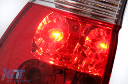 Feux arrière Halogènes pour BMW X5 E53 1999-2006 Rouge Transparent-image-6112600