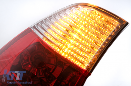Feux arrière Halogènes pour BMW X5 E53 1999-2006 Rouge Transparent-image-6112603