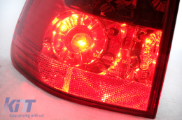 Feux arrière Halogènes pour BMW X5 E53 1999-2006 Rouge Transparent-image-6112606