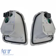 Feux arrière LED design spécial fumée noire adaptés pour Mini One Cooper R56 2010-2014-image-6207760