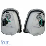 Feux arrière LED en verre clair noir fumé adaptés pour Mini One Cooper R56 2006-2010-image-6208161