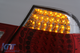 Feux arrière LED pour BMW Série 3 E46 Coupé Non-Facelift 1999-2003 Rouge Clair-image-6099718