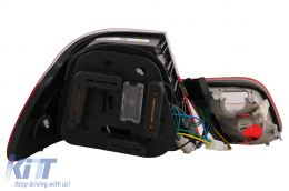 Feux arrière LED pour BMW Série 3 E46 Coupé Non-Facelift 1999-2003 Rouge Clair-image-6099728