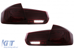 Feux arrière LED pour BMW Série 3 F30 PreLCI & LCI F80 M3 CSL Laser Look Dynamic Clignotant-image-6110645