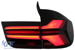 Feux arrière LED pour BMW X5 E70 2007-2013 Upgrade à G05 LCI Design-image-6109838
