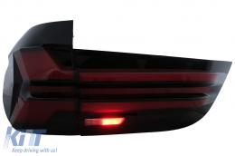 Feux arrière LED pour BMW X5 F15 2013-2018 Conversion G05 Design Clignotant Dynamique-image-6111389