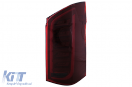 Feux Arrière LED pour Mercedes Classe V W447 2014-2019 Porte arrière simple Dynamique-image-6090105