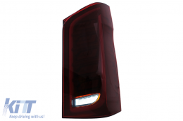Feux Arrière LED pour Mercedes Classe V W447 2014-2019 Porte arrière simple Dynamique-image-6111627