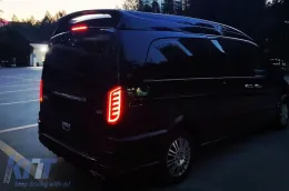 Feux Arrière LED pour Mercedes Classe V W447 2014-2019 Porte arrière simple Dynamique-image-6127193