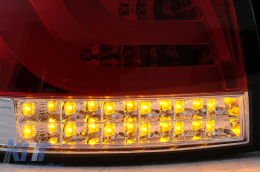 Feux arrière LED pour VW Golf 6 VI Hatchback 2008-2013 Rouge Clair-image-6105892
