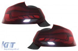 Feux Arrière OLED pour BMW Série 2 F22 F23 M2 F87 14-2020 Clignotant Dynamiques-image-6110315