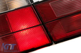 Feux arrière pour BMW Série 5 E34 Berline 1987-1995 Rouge Blanc Taillights-image-6113400