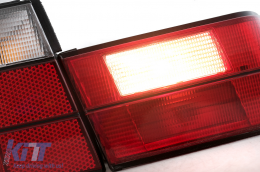 Feux arrière pour BMW Série 5 E34 Berline 1987-1995 Rouge Blanc Taillights-image-6113406
