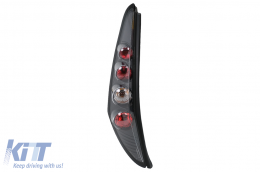 Feux arrière pour Fiat Punto 2 Hatchback 3 portes (10.1999-06.2003) Halogène Noir-image-6112989