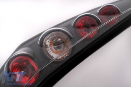 Feux arrière pour Fiat Punto 2 Hatchback 3 portes (10.1999-06.2003) Halogène Noir-image-6112991