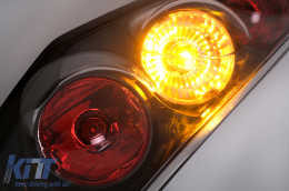 Feux arrière pour Fiat Punto 2 Hatchback 3 portes (10.1999-06.2003) Halogène Noir-image-6112996