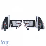 Feux arrière rouges blancs clairs adaptés pour BMW X5 E53 99-03 pré-restylé-image-6196725