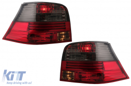 Feux arrières Convient pour VW Golf 4 IV 1997-2004 Fumée rouge-image-6083581
