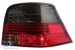 Feux arrières Convient pour VW Golf 4 IV 1997-2004 Fumée rouge-image-6083586