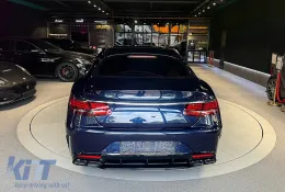 Feux arrières Full LED pour Mercedes Classe S Coupé C217 Cabrio A217 15-2017 Look S65-image-6126865