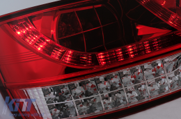 Feux arrières LED pour Audi Q7 4L 2006-2009 Rouge Clair Taillights-image-6099533