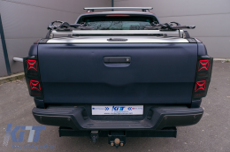 Feux arrières LED pour Ford Ranger 2012-2018 fumée Séquentiel Signal dynamique Lumières-image-6091953