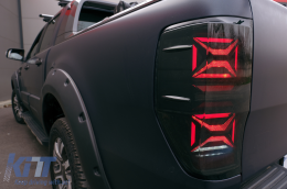 Feux arrières LED pour Ford Ranger 2012-2018 fumée Séquentiel Signal dynamique Lumières-image-6091958