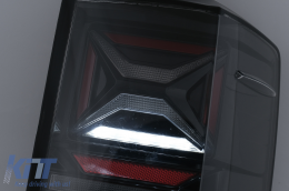 Feux arrières LED pour Ford Ranger 2012-2018 fumée Séquentiel Signal dynamique Lumières-image-6097471