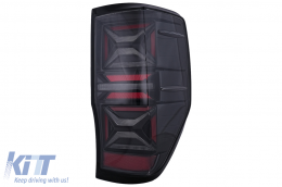 Feux arrières LED pour Ford Ranger 2012-2018 fumée Séquentiel Signal dynamique Lumières-image-6097472
