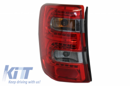 Feux arrières LED pour JEEP Grand Cherokee 1999-05.2005 rouge Fumée-image-6044277