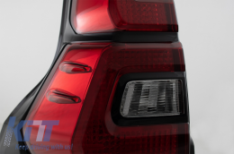 Feux arrières LED pour Toyota Land Cruiser FJ150 Prado 10-16 Light Bar 18+ Look-image-6050273