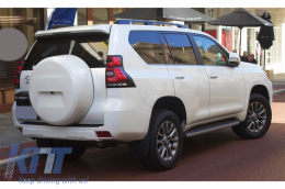 Feux arrières LED pour Toyota Land Cruiser FJ150 Prado 10-16 Light Bar 18+ Look-image-6050278