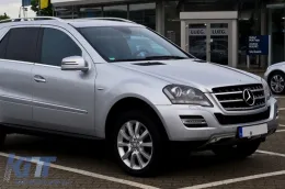 Feux de jour spécifiques adaptés pour Mercedes ML W164 années modèles 2009-2012-image-6145338