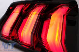 Feux Full LED pour Ford Mustang VI S550 15-19 Clignotants Séquentiels Dynamiques-image-6107300