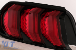Feux Full LED pour Ford Mustang VI S550 15-19 Clignotants Séquentiels Dynamiques-image-6107303