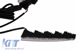 Feux LED DRL Chrome pour Mercedes G W463 89+ Lumière G65 Look-image-6045147