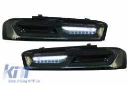 Feux LED pour Chevrolet Camaro 15-18 Phares virage dynamiques séquentiels-image-6043156