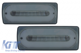 Feux LED pour MERCEDES Classe G W463 89-15 Feu Antibrouillard Spoiler toit-image-6047538