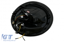 Feux LED pour VW New Beetle 10.98-2005 avec clignotants dynamiques séquentiels rouges-image-6078849